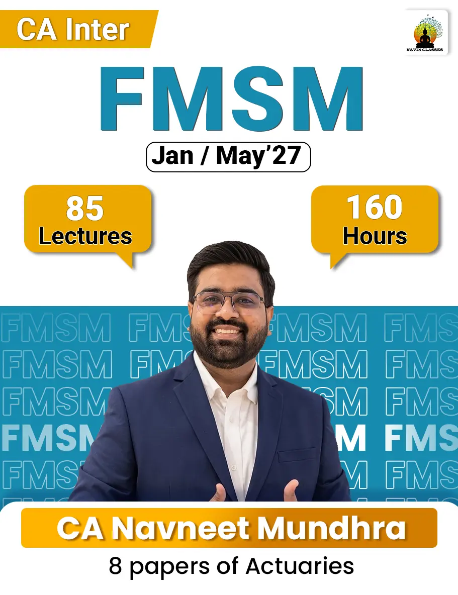CA Inter FM & SM - Jan | May'27 Batch