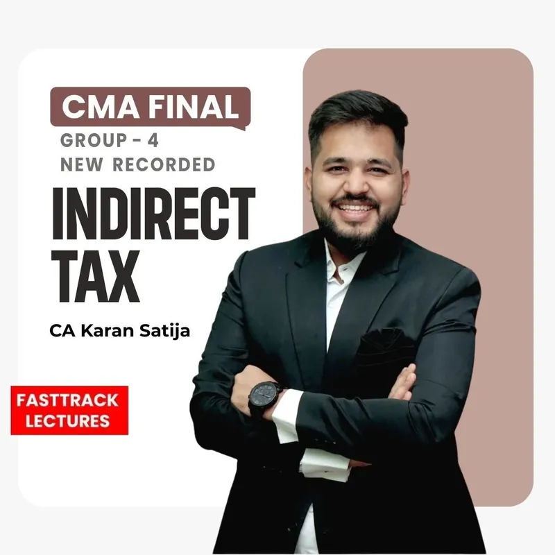 CA Final IDT Fastrack Lectures By CA Karan Satija