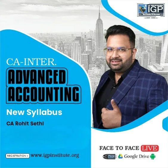 CA Inter Advanced Accounting by CA Rohit Sethi
