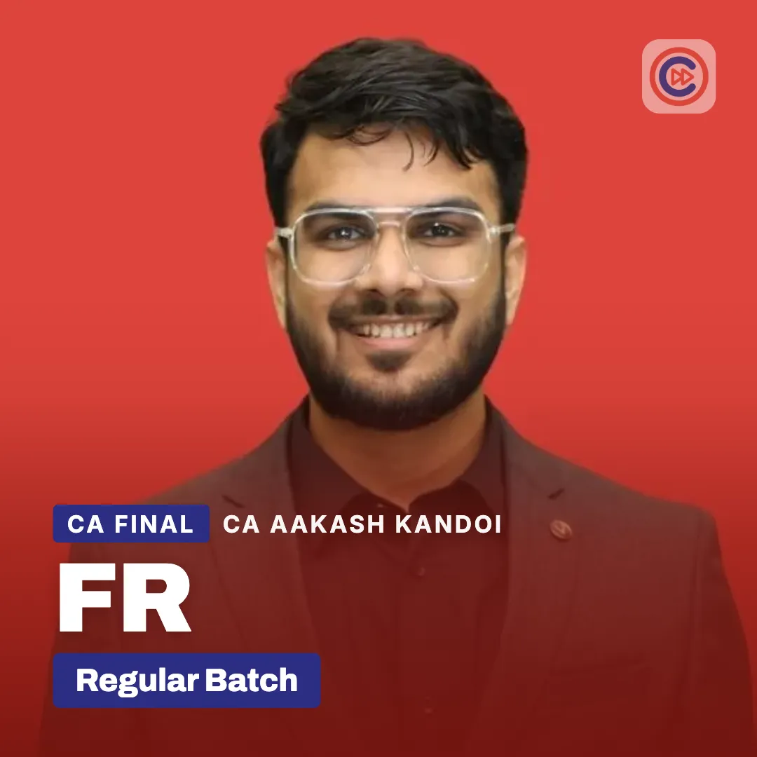 CA Final Financial Reporting (Regular Batch) For Nov’27 May & Nov 2028, 2029