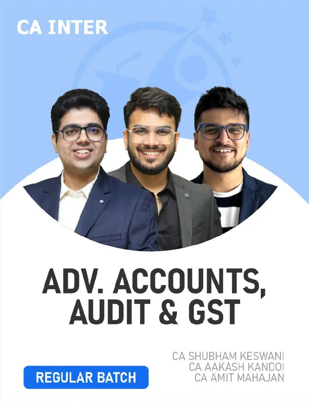 CA Shubham Keswani, CA Aakash Kandoi, CA Amit Mahajan