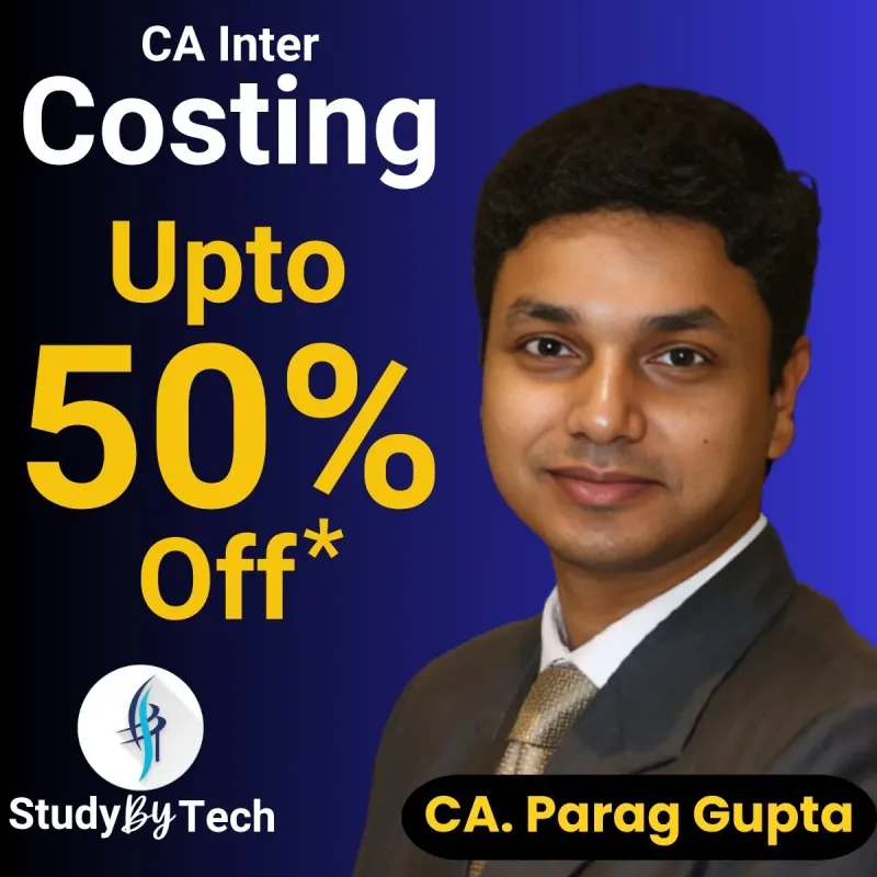 CA Inter Cost and Management Accounting by CA Parag Gupta