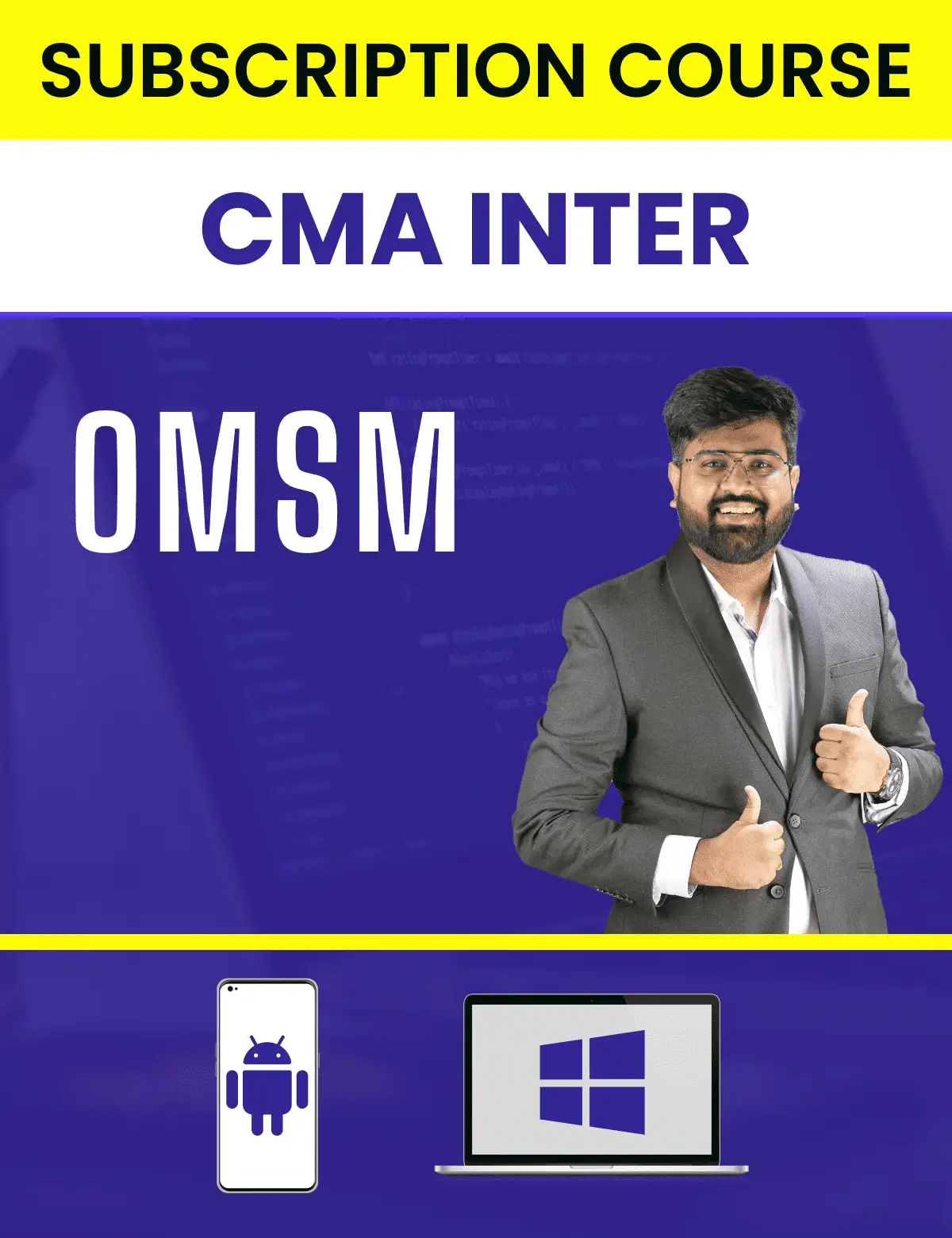 CMA Inter OMSM - Subscription Course (New Syllabus)