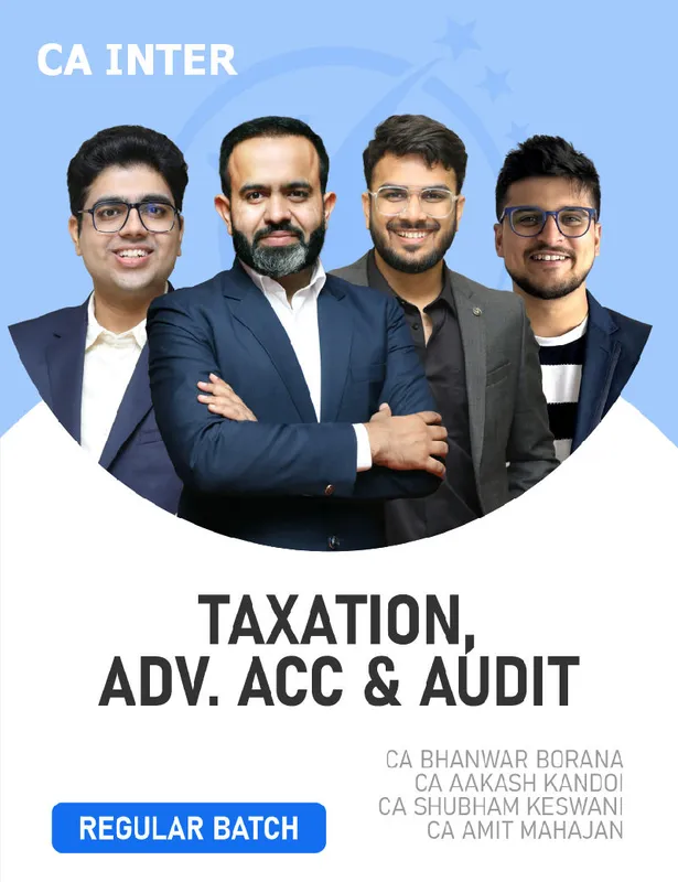 CA Bhanwar Borana, CA Shubham Keswani, CA Aakash Kandoi, CA Amit Mahajan