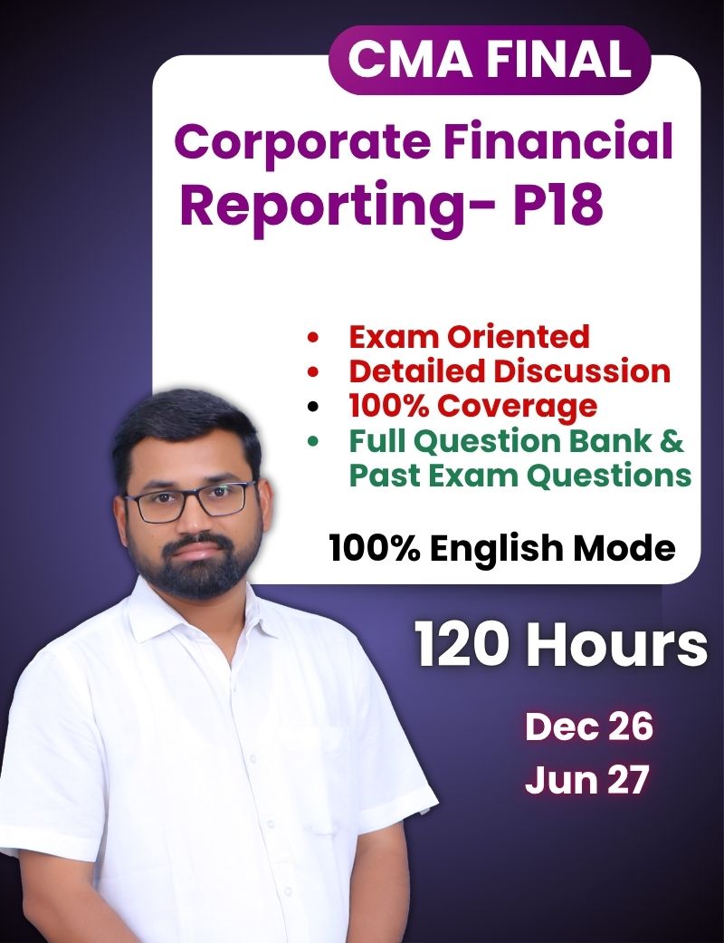 P18 Corporate Financial Reporting (CFR)