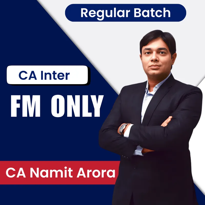 CA Inter Financial Management by CA Namit Arora