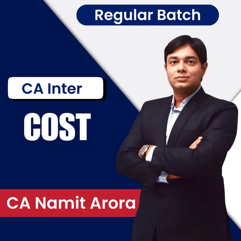 CA Inter Cost and Management Accounting by CA Namit Arora