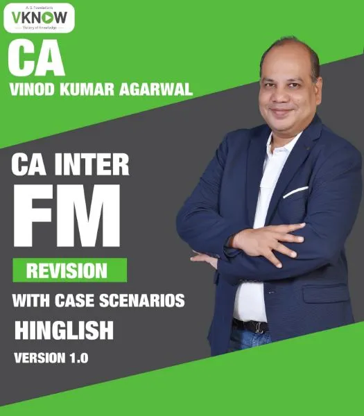 CA Intermediate Financial Management Revision with CASE SCENARIOS Hinglish Version 1.0