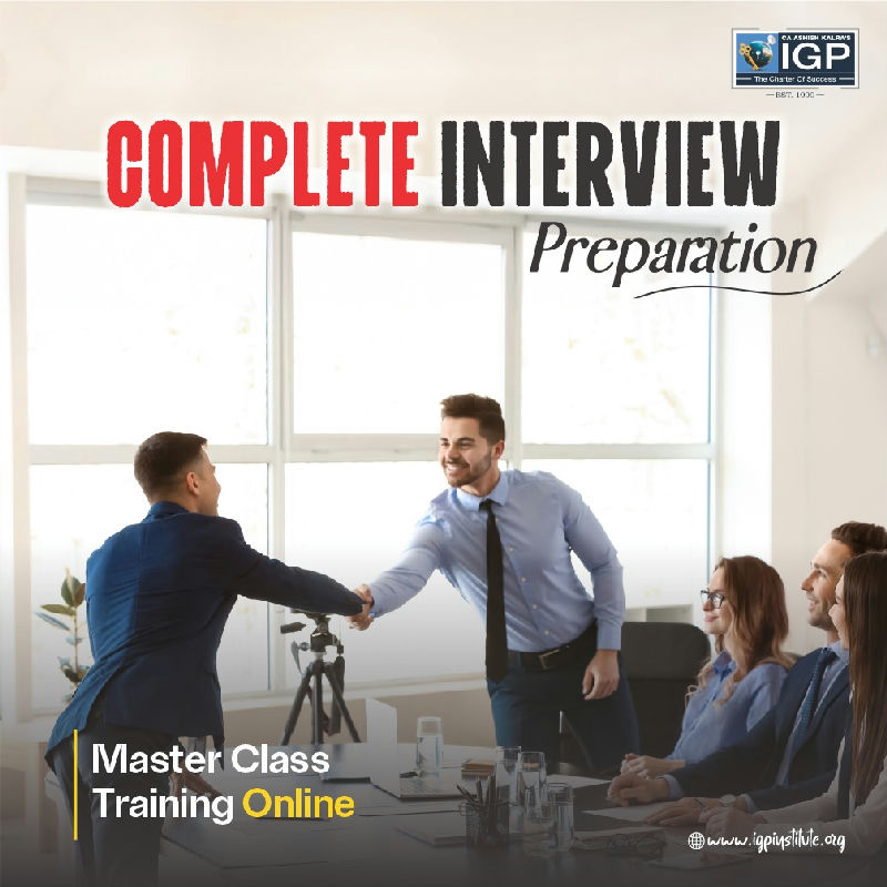 Complete Interview Preparation MasterClass Training Online