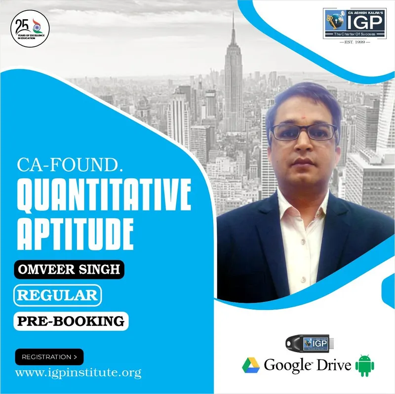 Quantitative Aptitude