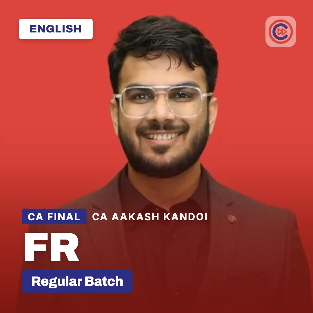 CA Final Financial Reporting (Regular Batch) For Nov’27 May & Nov 2028, 2029 - Full English