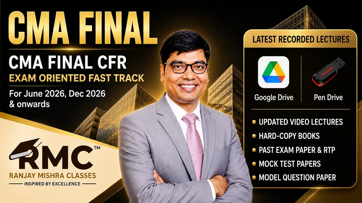CMA Final Corporate Financial Reporting by CA Ranjay Mishra