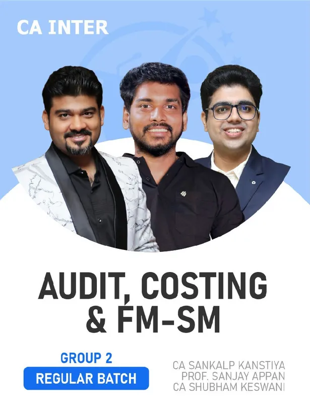 CA Shubham Keswani, CA Sankalp Kanstiya, Prof. Sanjay Appan