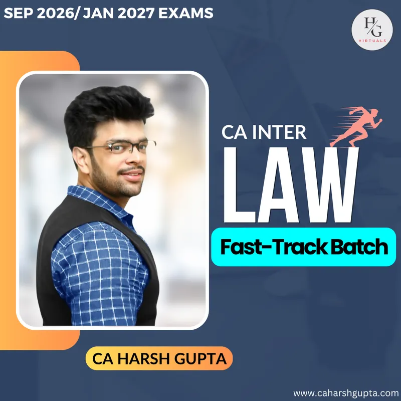 CA Inter Corporate and Other Laws by CA Harsh Gupta