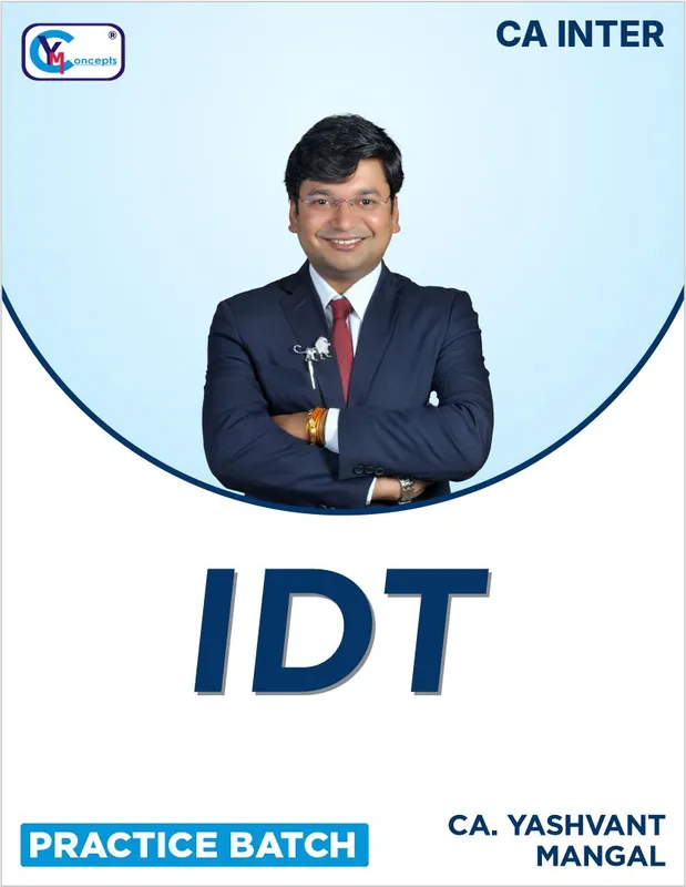 CA Inter Taxation - Goods and Service Tax by CA Yashvant Mangal