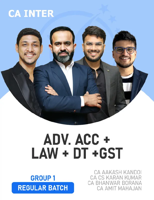 CA Bhanwar Borana, CA Aakash Kandoi, CA Karan Kumar, CA Amit Mahajan