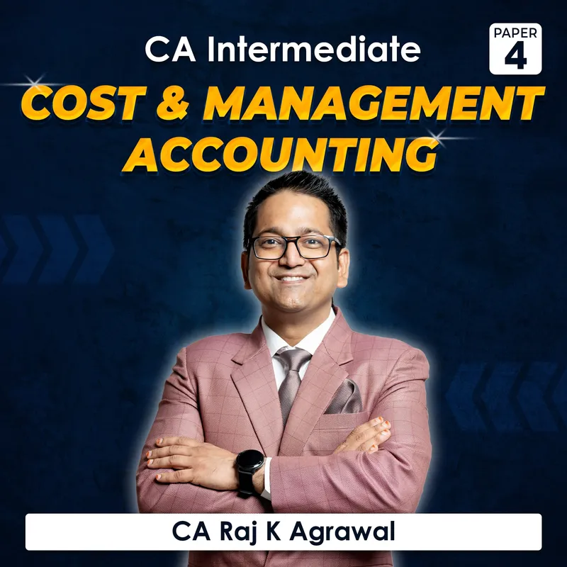 Cost and Management Accounting