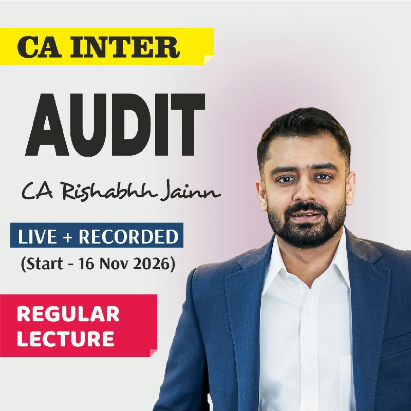 CA Inter Audit & Ethics Regular (New Batch from 16th Nov 2026)