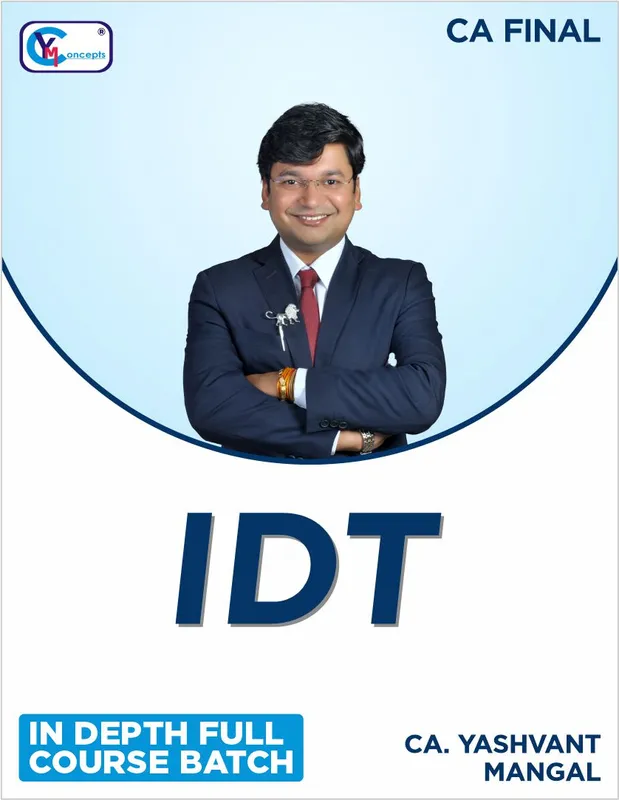 CA Final Indirect Tax Laws by CA Yashvant Mangal