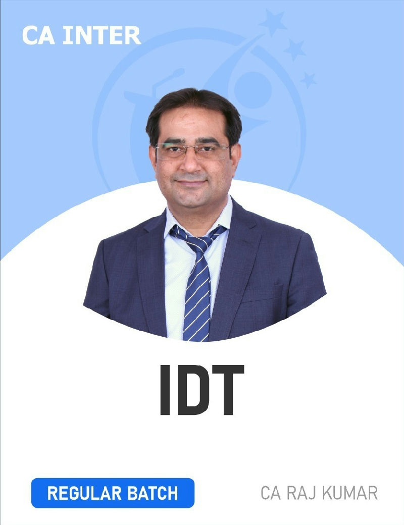 CA Inter Taxation - Goods and Service Tax by CA Raj Kumar