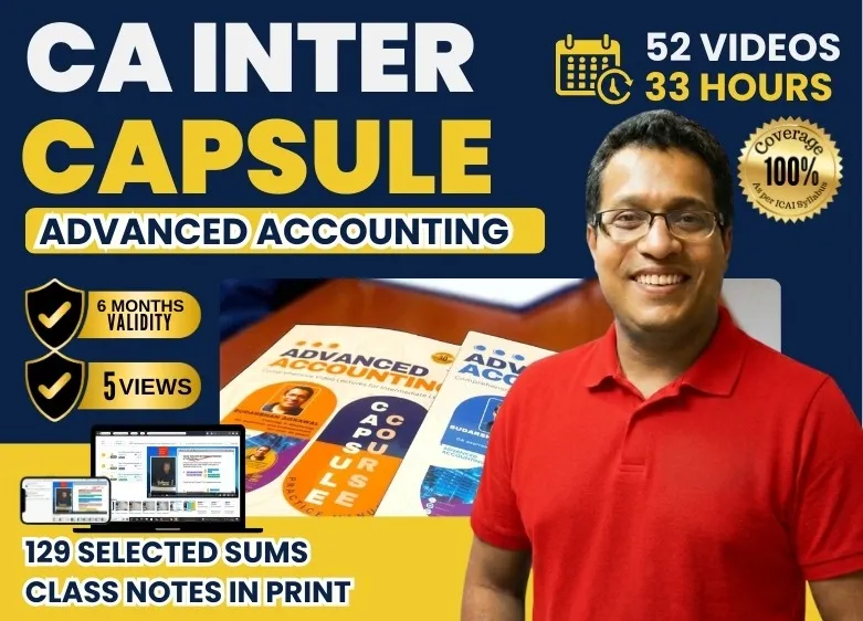 CA Inter Advanced Accounting by CA Sudarshan Agarwal