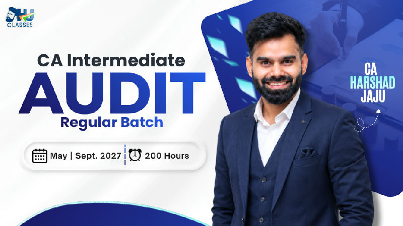 CA Inter Audit Regular (F2F + Live + Recorded) - May & Sept 2027