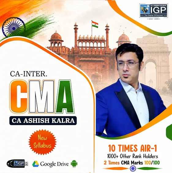 CA Inter Cost and Management Accounting by CA Ashish Kalra