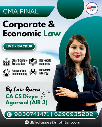 CMA Final - Paper 13 - Corporate and Economic Laws