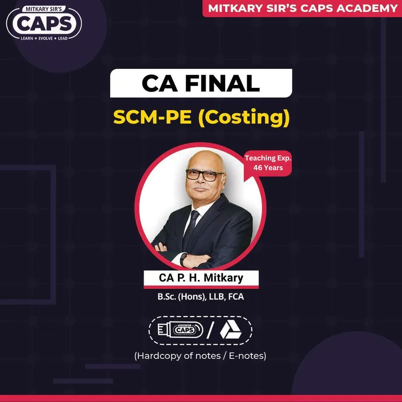 SCM-PE (Costing)
