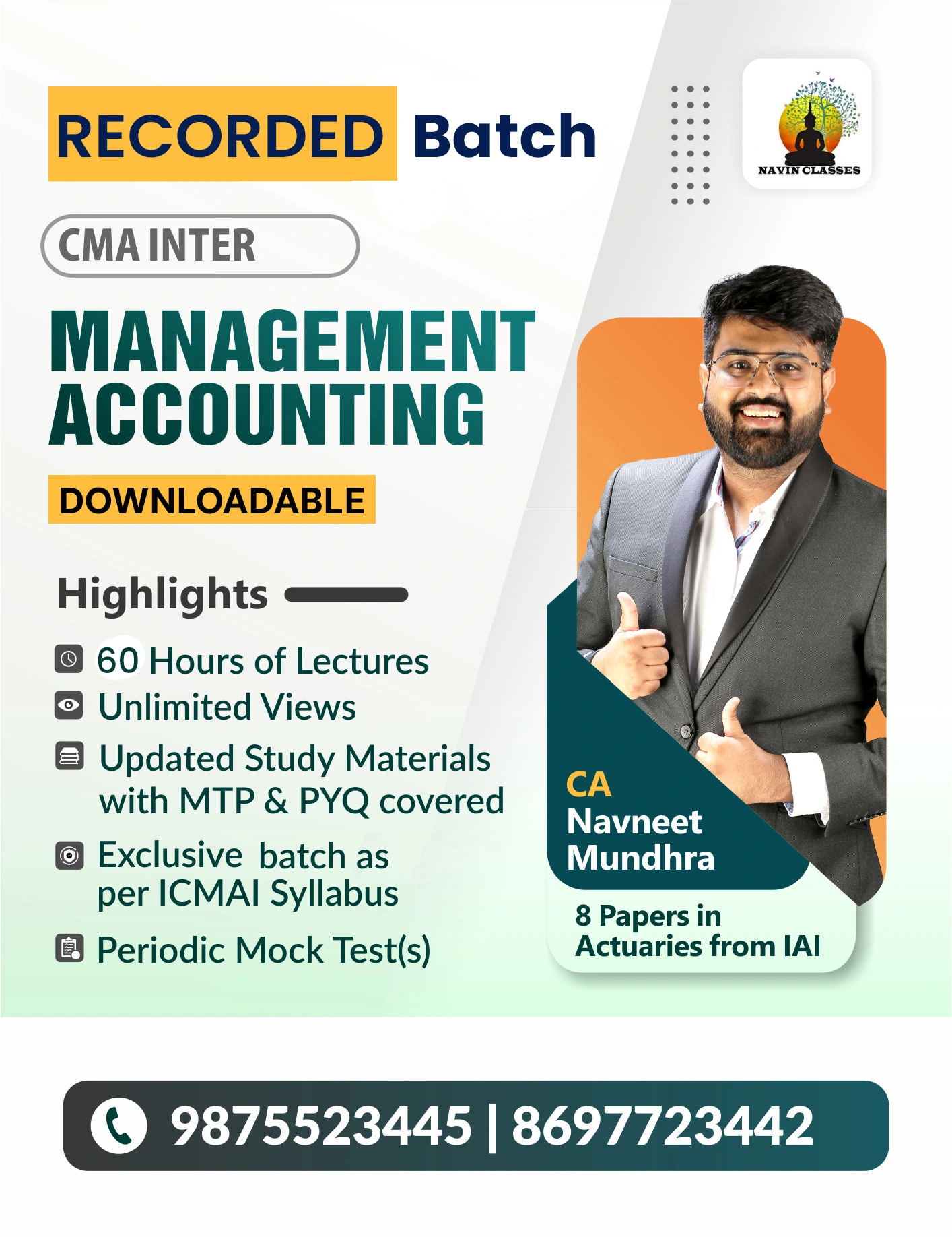 CMA Inter Management Accounting
