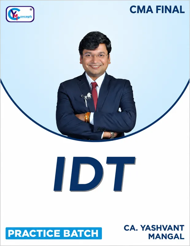 CMA Final Indirect Tax Laws-and Practice by CA Yashvant Mangal