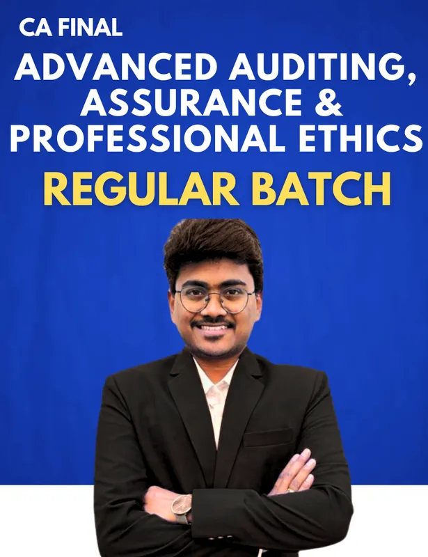 CA Final AUDIT Regular Batch by CA Balakrishna Kovvuru