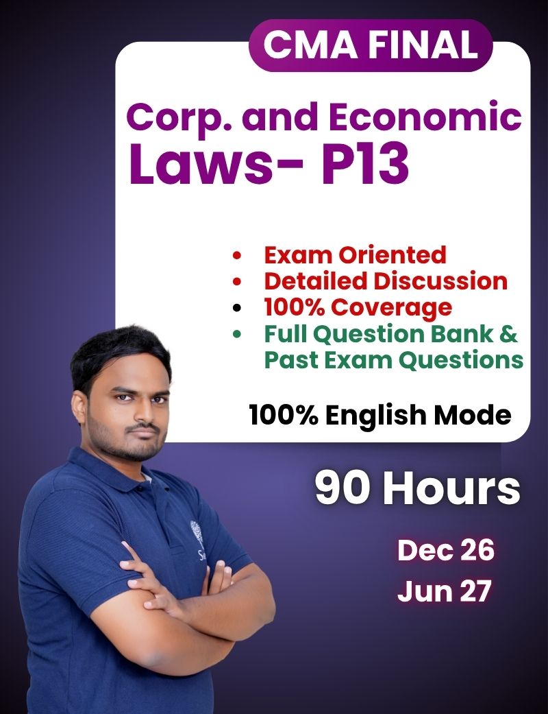 P13 Corporate and Economic Laws (CEL)