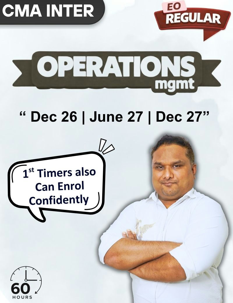 P9A Operations Management EO Regular