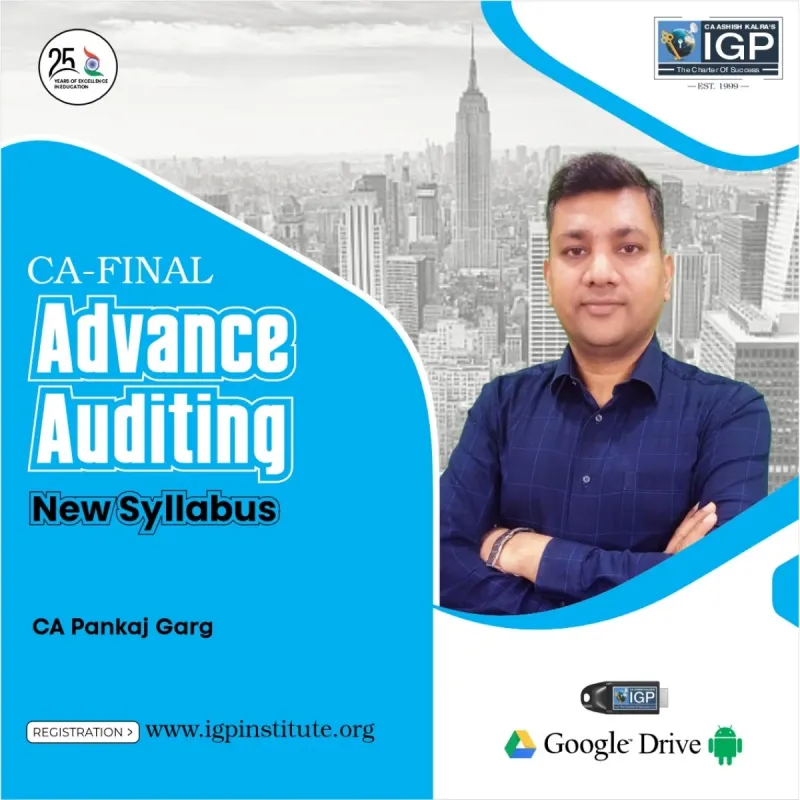 CA Final Advanced Auditing, Assurance and Professional Ethics by CA Pankaj Garg