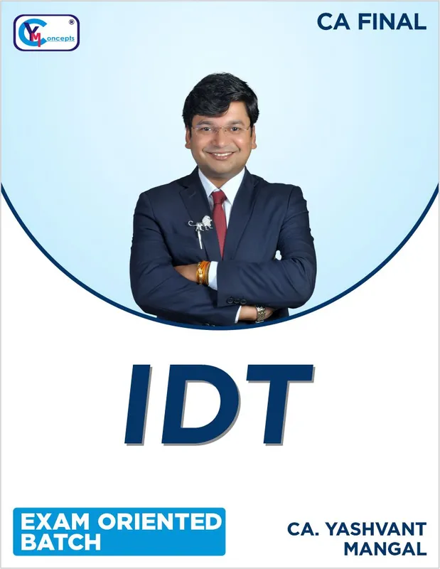 CA Final Indirect Tax Laws by CA Yashvant Mangal