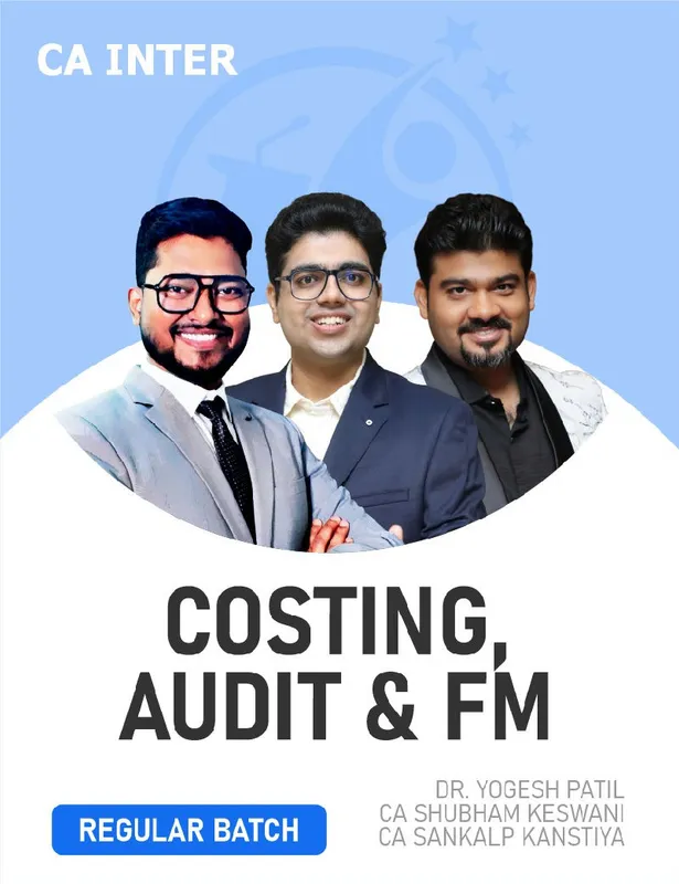 CA Shubham Keswani, CA Sankalp Kanstiya, Dr. Yogesh Patil