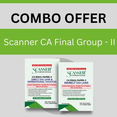CA Final Group 2 Combo For Nov. 26 Exams