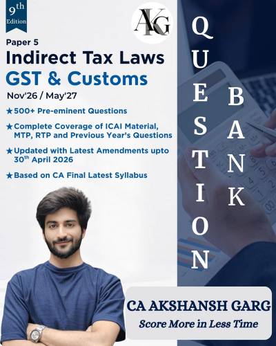 IDT Question Bank – CA Final (9th Edition)