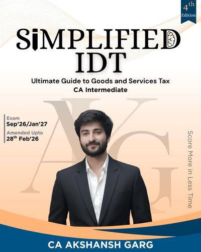 IDT Summary Book – CA Inter (4th Edition)