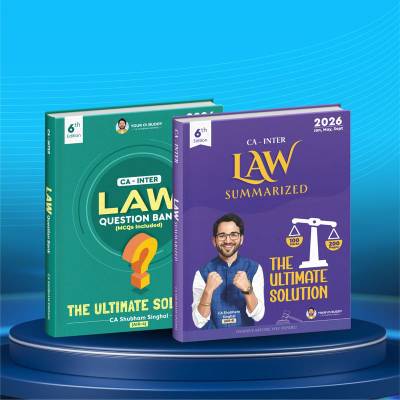 CA Inter Law Combo Books