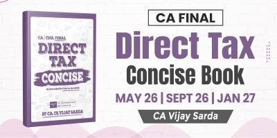 CA Final Direct Tax Concise Book By CA Vijay Sarda_May26