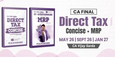 CA Final DT Concise & MRP Combo Books By CA Vijay Sarda