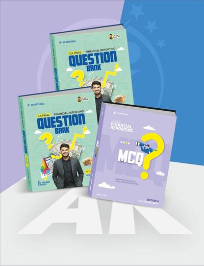 CA Final Financial Reporting Question Bank with MCQs New Scheme By CA Aakash Kandoi Applicable for Nov 2026
