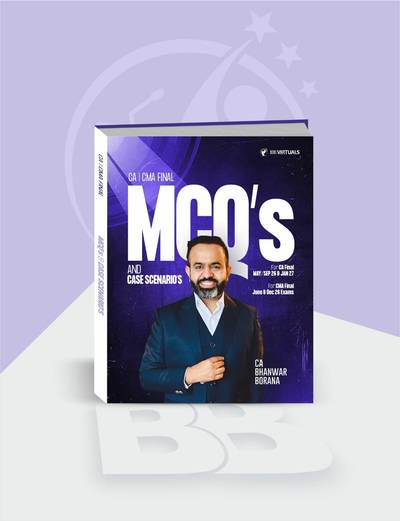 CA/CMA Final Direct Tax MCQ Book By CA Bhanwar Borana Applicable For Nov/Dec 26 Exams