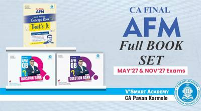 CA Final AFM | Concept & Question Bank | CA Pavan Karmele