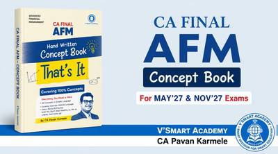 CA Final AFM | Concept | CA Pavan Karmele