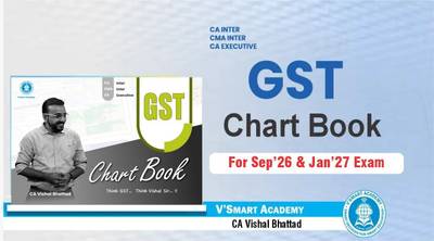 GST Chart Book | CA Inter IDT | By CA Vishal Bhattad