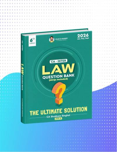 CA Inter Laws Question Bank + MCQ Booklet