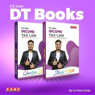 CA Inter DT Books